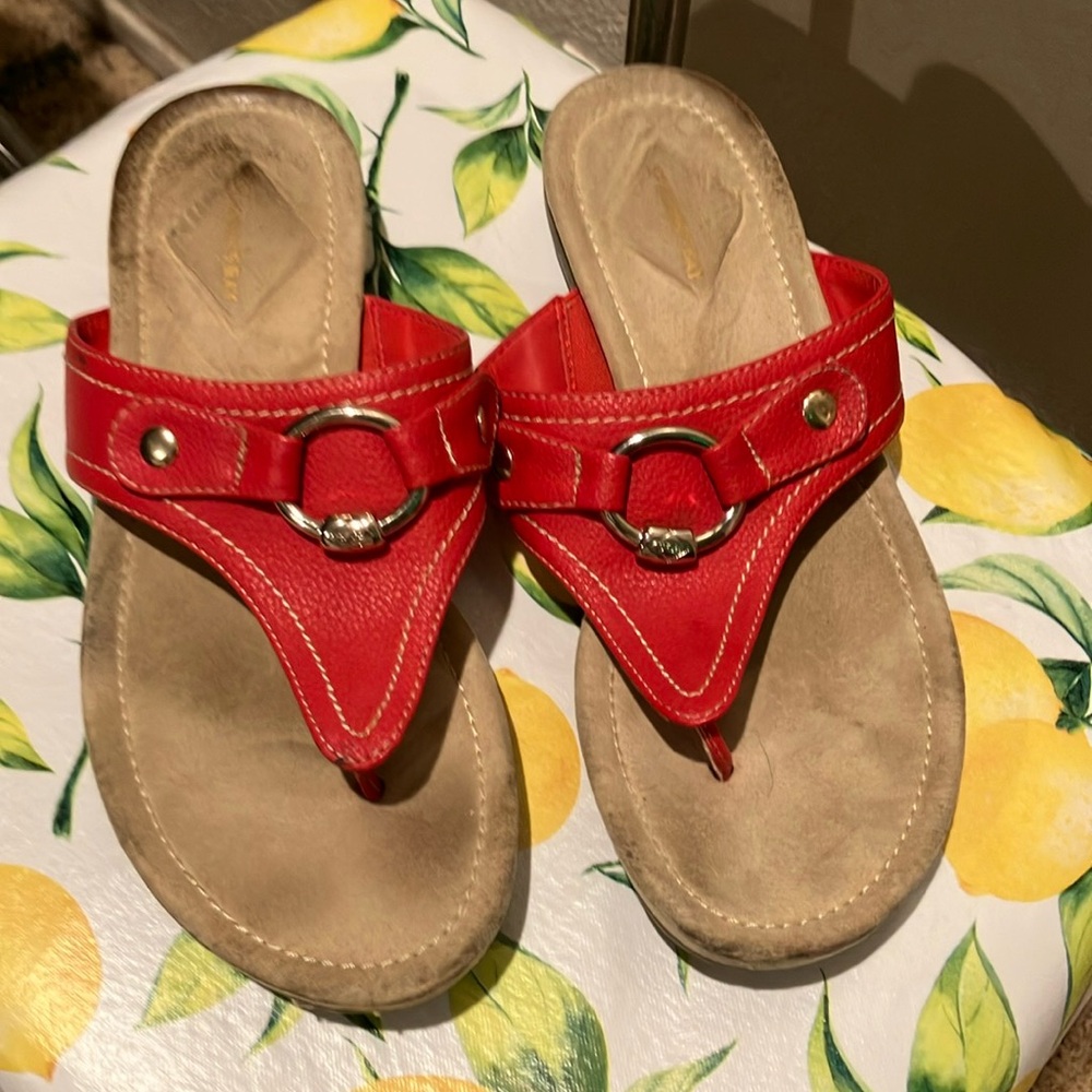 St. John’s Bay red sandals
